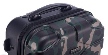 Hauptstadtkoffer Hartschalen-Trolley X-Kölln, 58 cm, Camouflage, 4 Rollen, Hartschalen-Koffer Handgepäck-Koffer Reisegepäck TSA Schloss