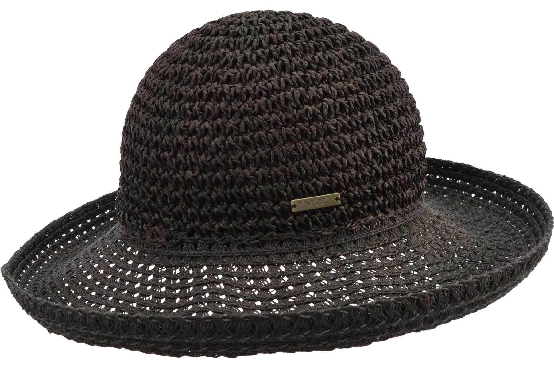 Seeberger Strohhut Papierstroh Bolero mit Aufschlag günstig online kaufen