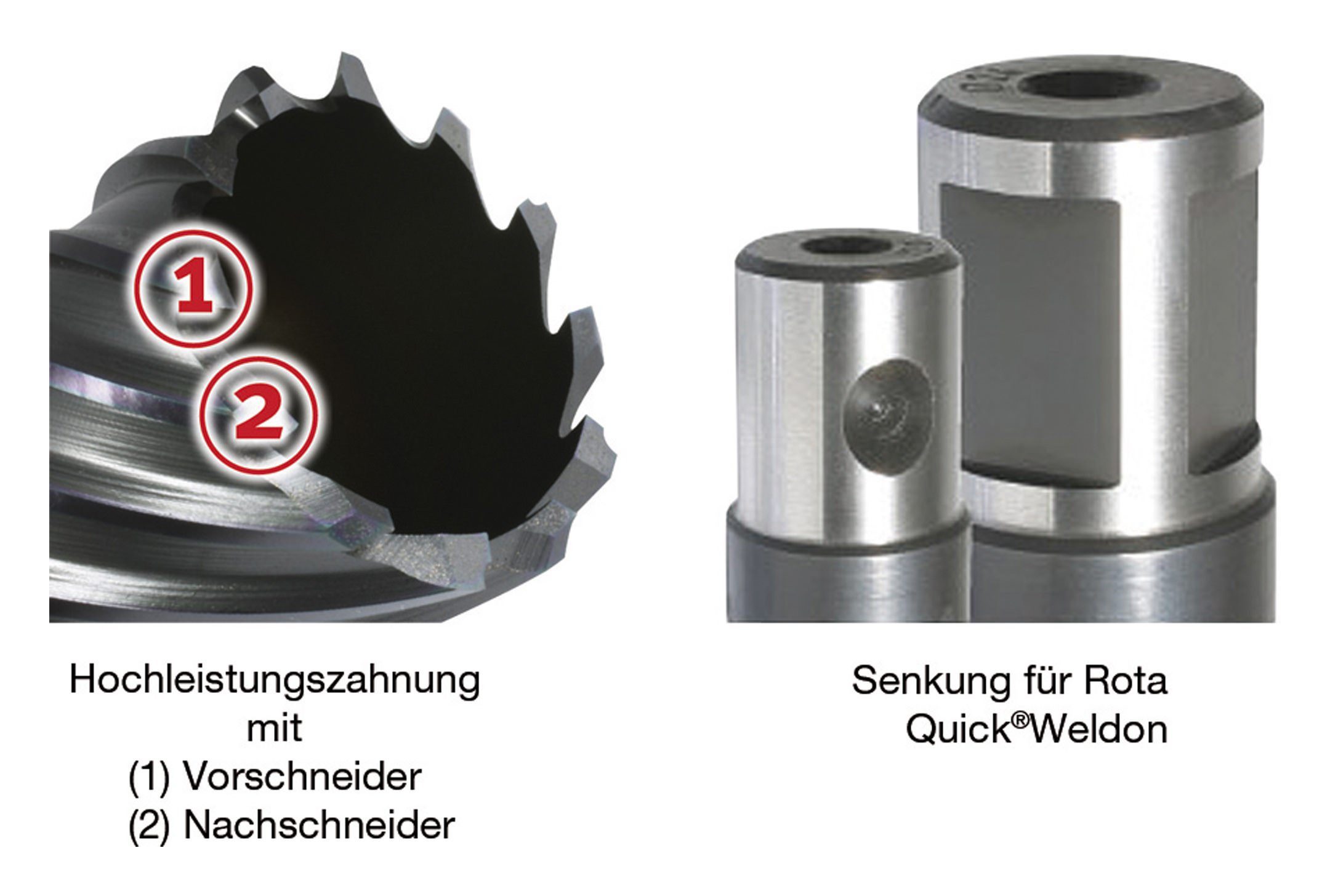 ALFRA Bohrkrone, Kernbohrer HSS-Co Kobalt RQX günstig online kaufen