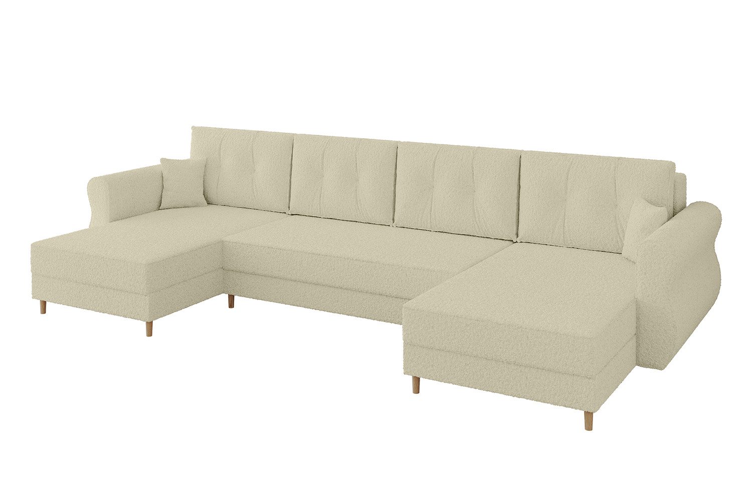 ALTDECOR Wohnlandschaft APOL-U, Couch mit Schlaffunktion, günstig online kaufen