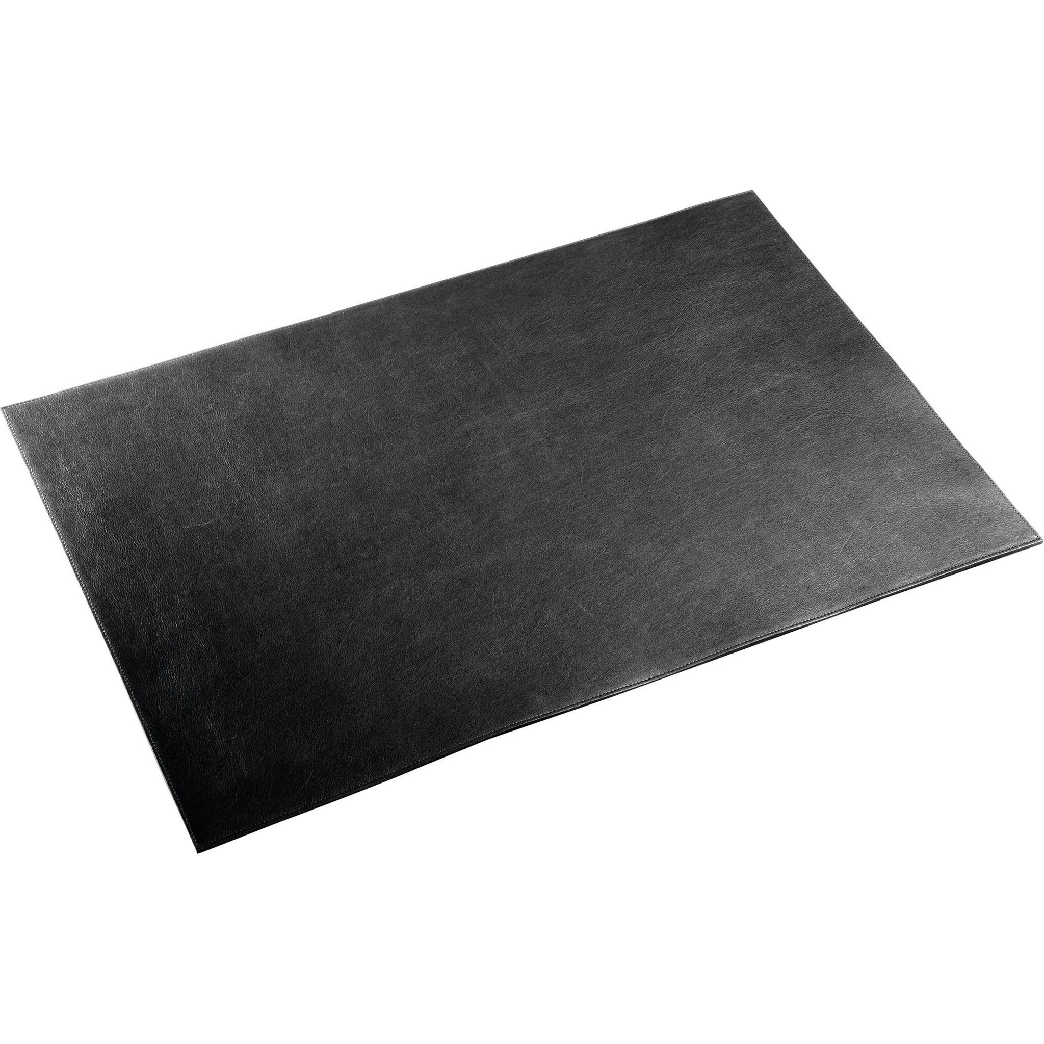 DURABLE Schreibtischunterlage Durable Schreibunterlage Leder sw 650x450mm mit Ziehrnaht