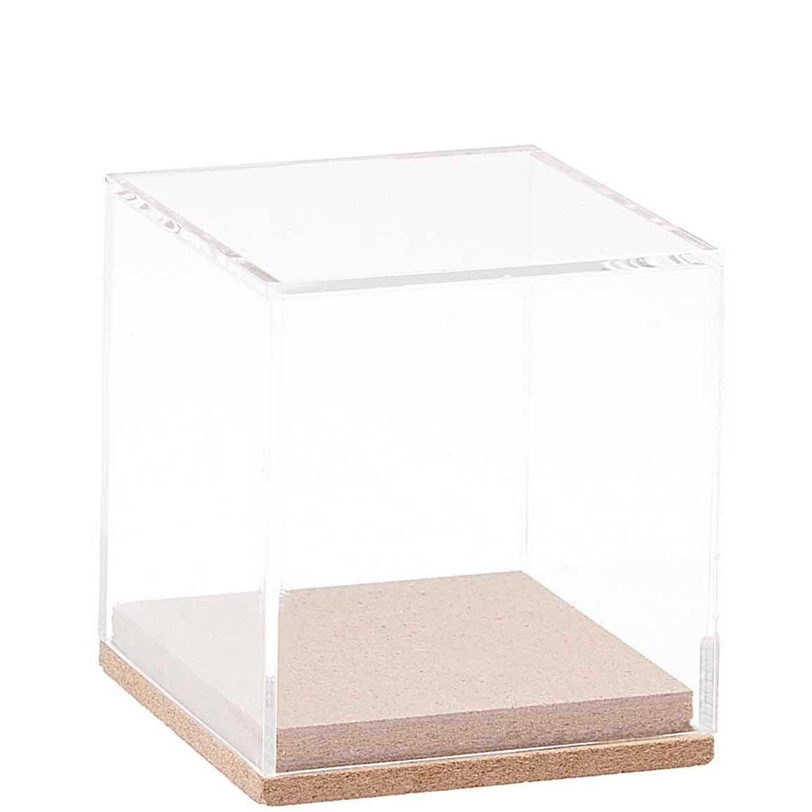 Rico Design Aufbewahrungsbox Dekohaube Würfel, MDF