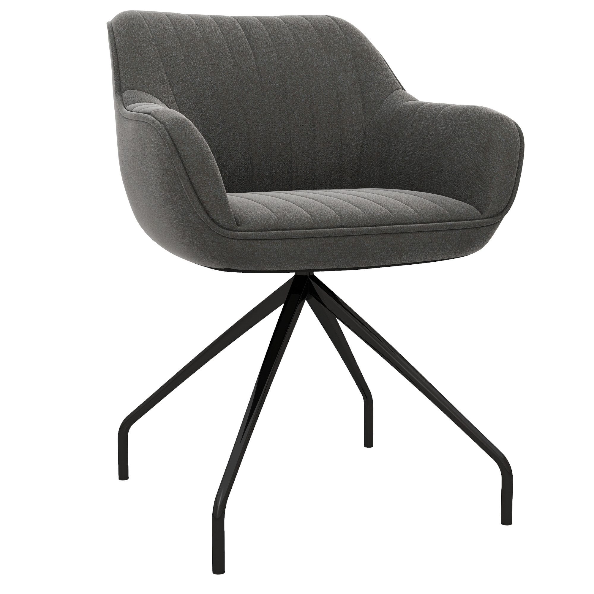 HOMCOM Relaxsessel Sessel mit Armlehne, Samtoptik (Drehsessel, 1-St., Loung günstig online kaufen