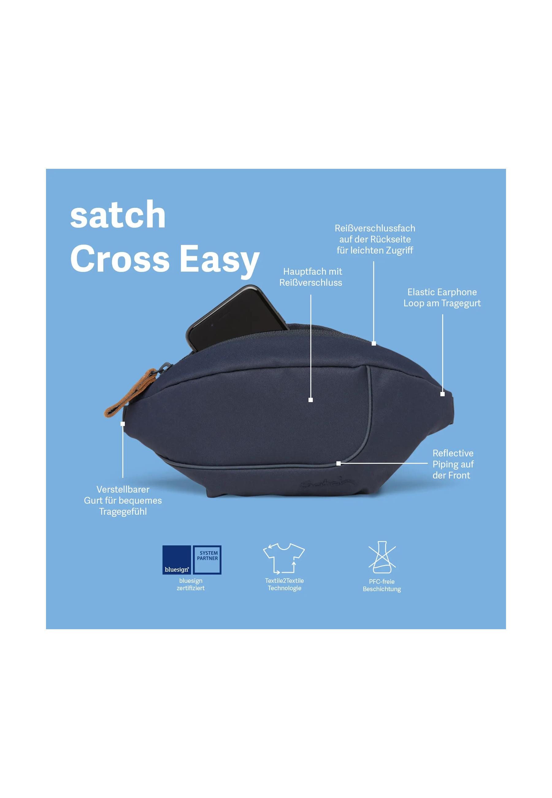 Satch Bauchtasche Cross Easy günstig online kaufen