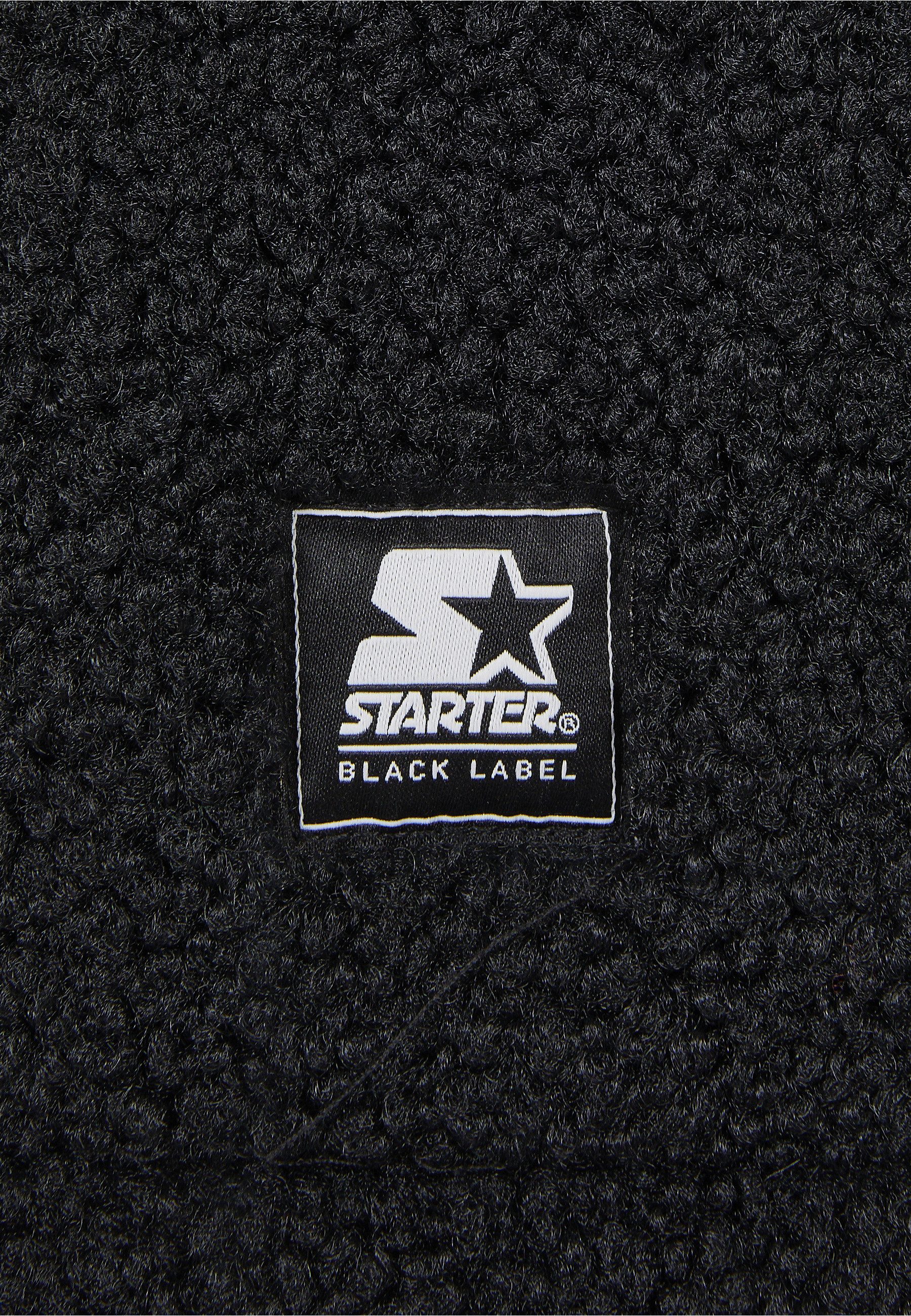 Starter Black Label Winterjacke Starter Black Label Herren Starter Sherpa Shirt Jacket (1-St)