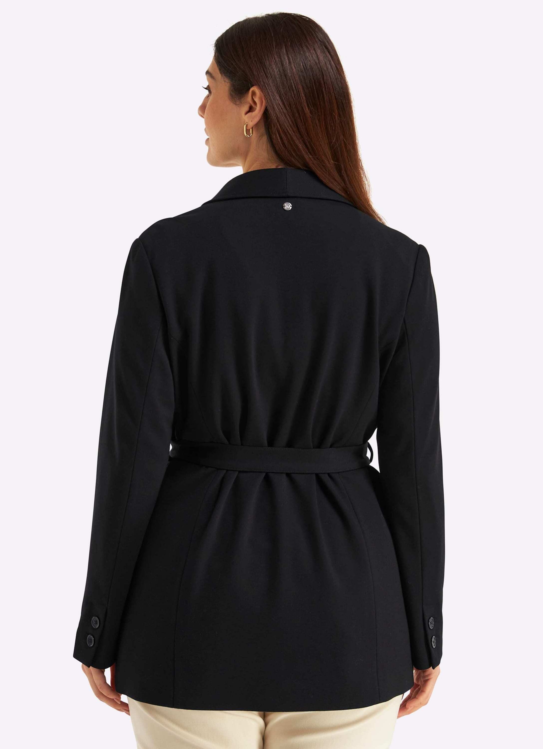 Sheego Blusenblazer Shirtblazer Langarm günstig online kaufen