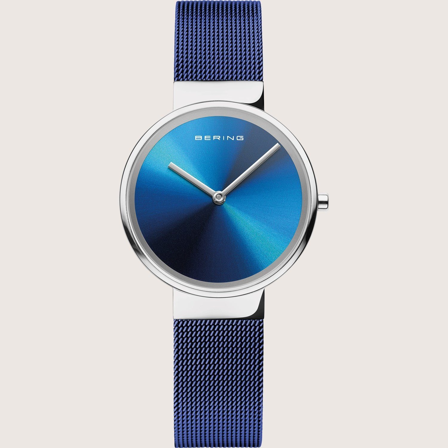 Bering Quarzuhr blau