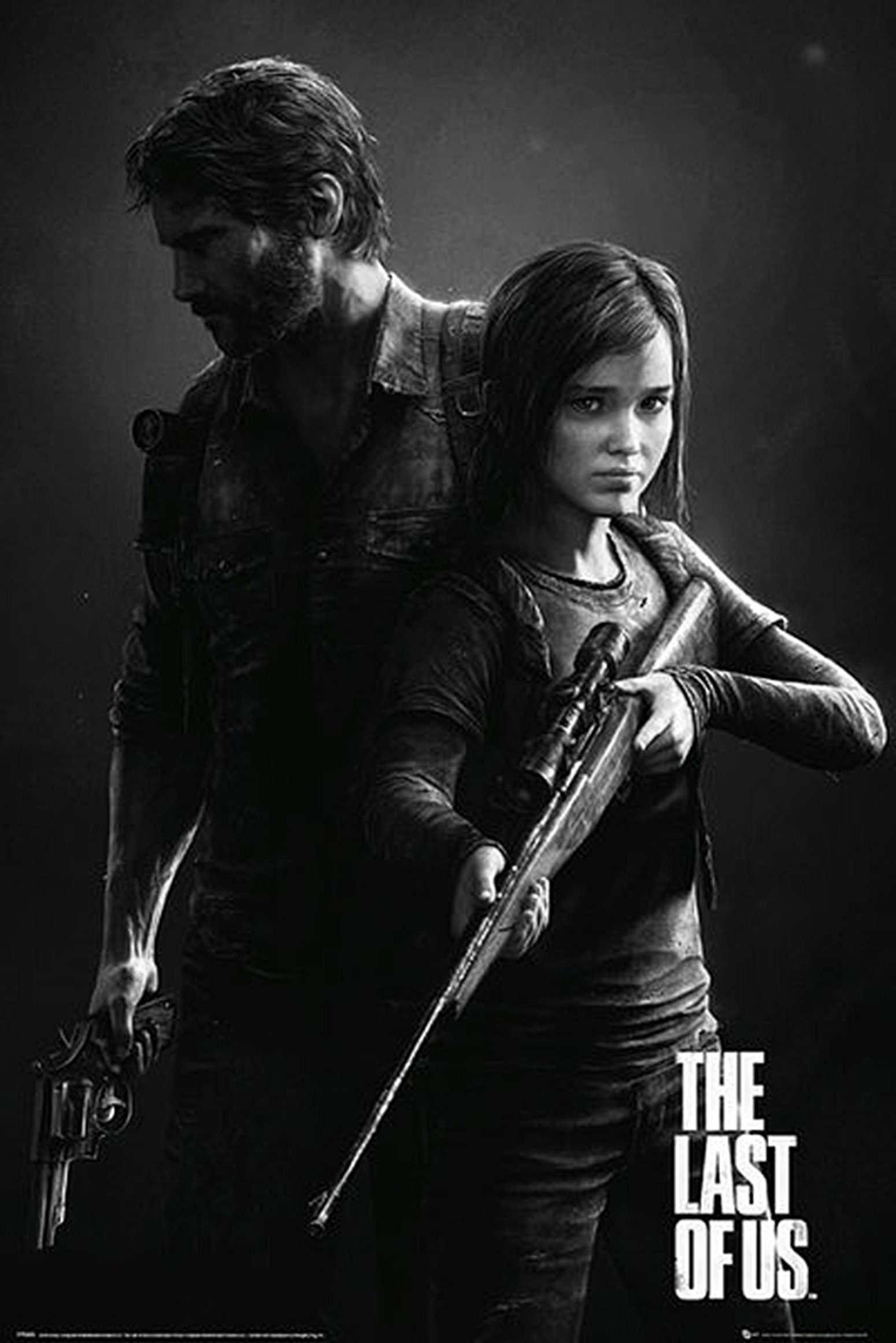 GB eye Poster The Last Of Us Poster Schwarzweiss Porträt 61 x 91,5 cm