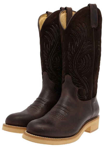 FB Fashion Boots CATTLE-C Braun Cowboystiefel Herren Reitstiefel