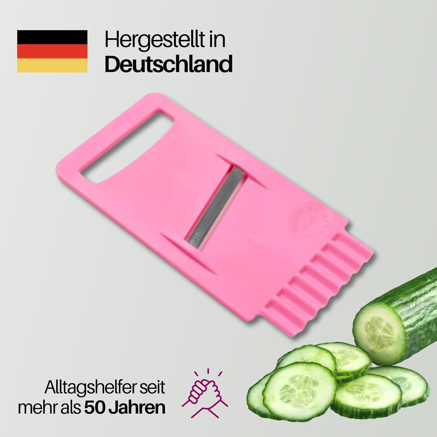 homiez Gemüsehobel rosa - Das Original!
