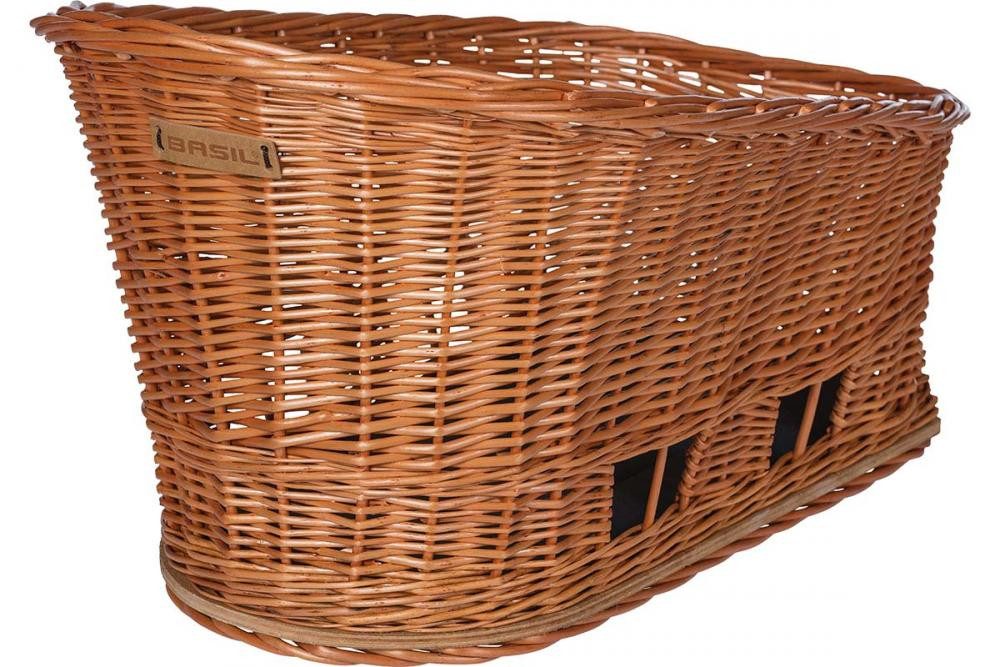 Basil Fahrradkorb Basil Pasja MIK 2.0 L - Gepäckträgerkorb für Tiere - Adapterplatte -