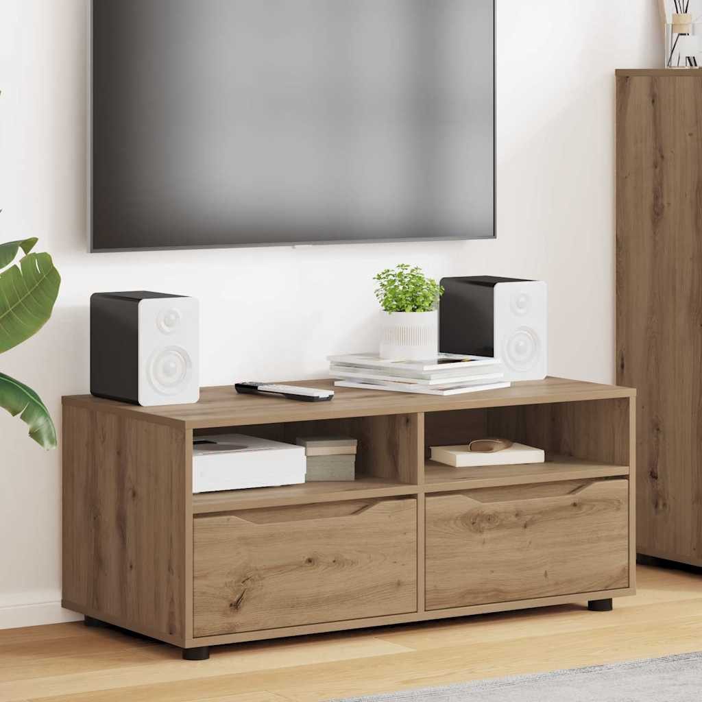 vidaXL TV-Schrank TV-Schränk 100 x 48 x 43 cm Artisan-Eiche Holzwerkstoff (1-St)