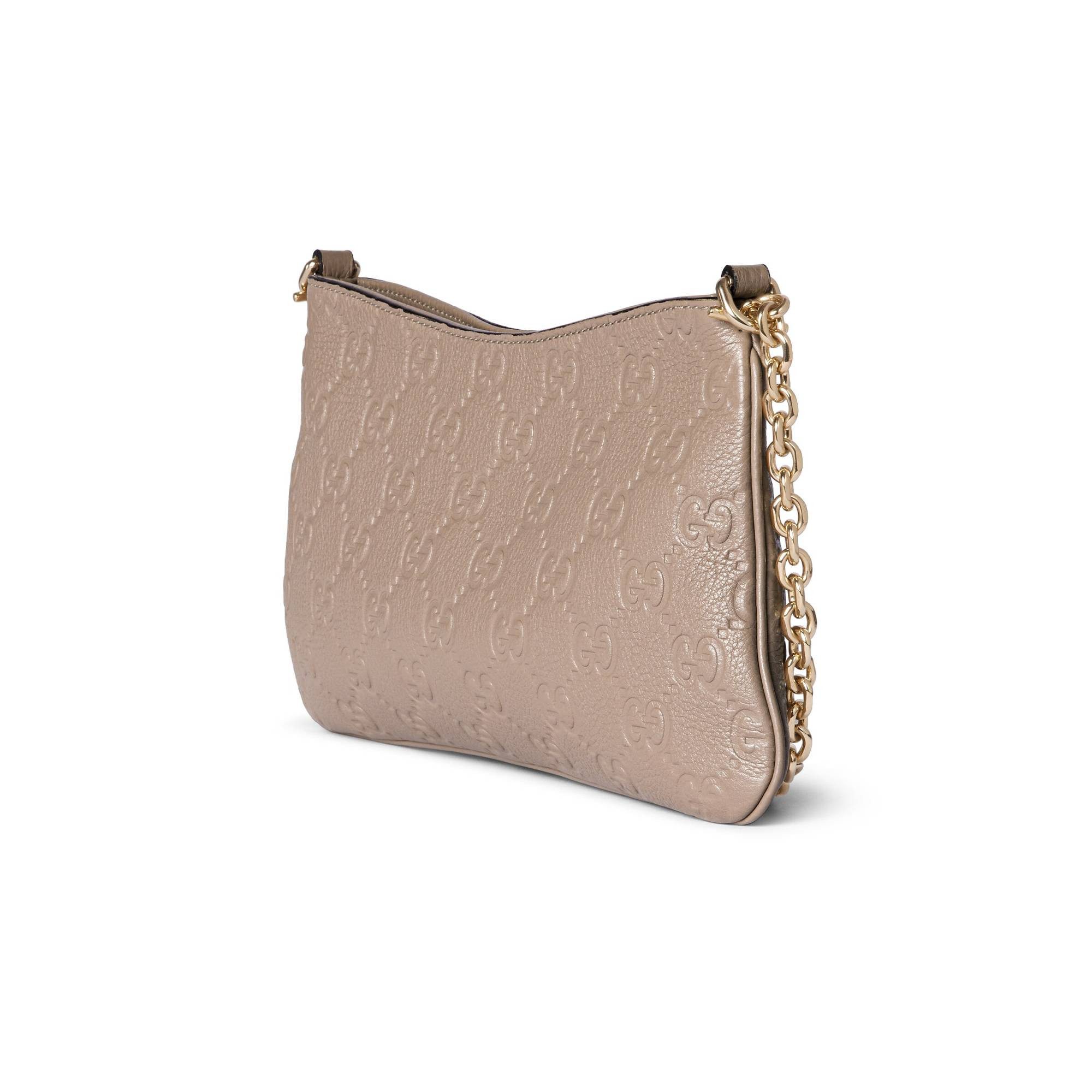 GUCCI Schultertasche GG Emblem Small Shoulder Bag