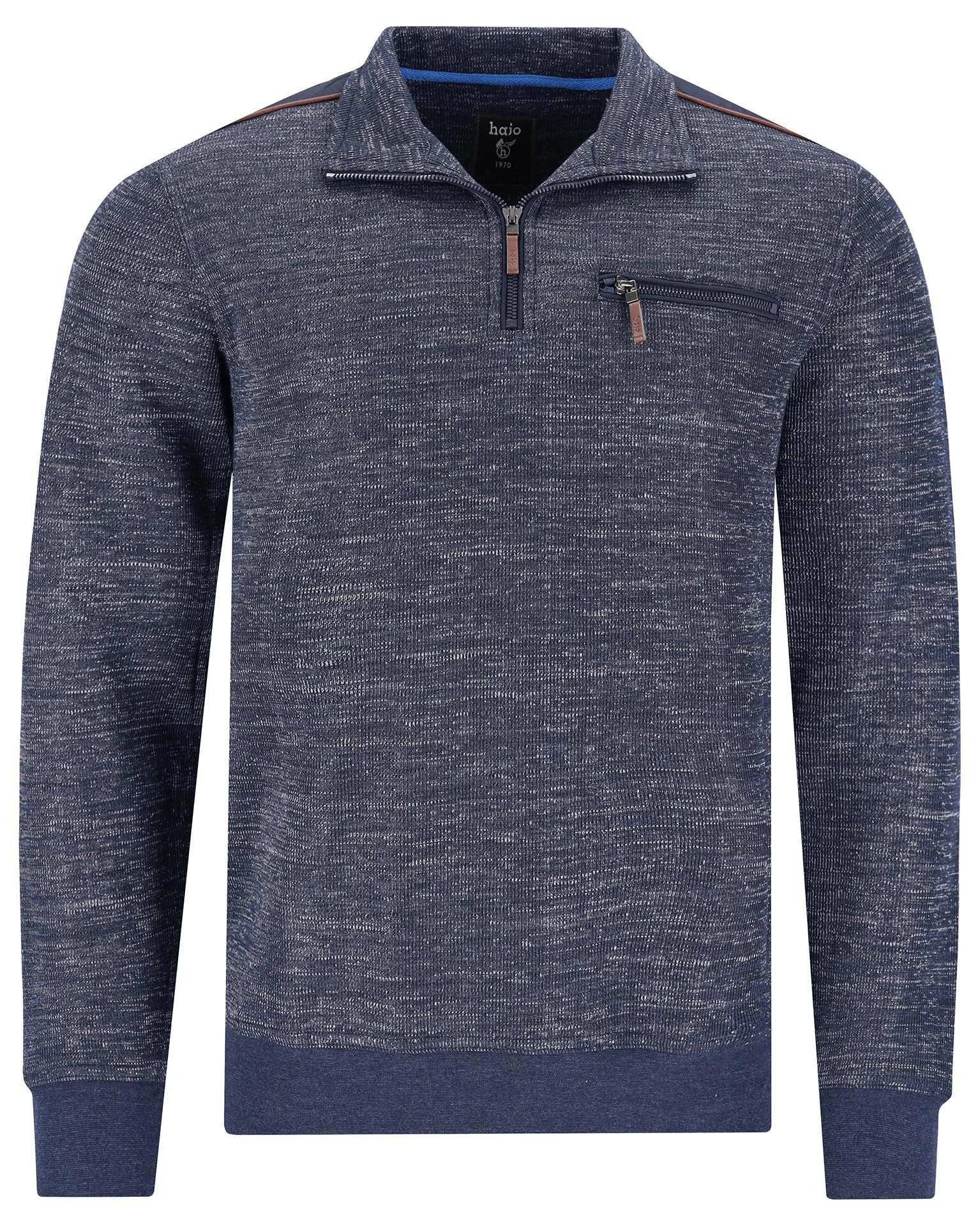 Hajo Sweatshirt Sweatshirt in Effektgarn allover günstig online kaufen