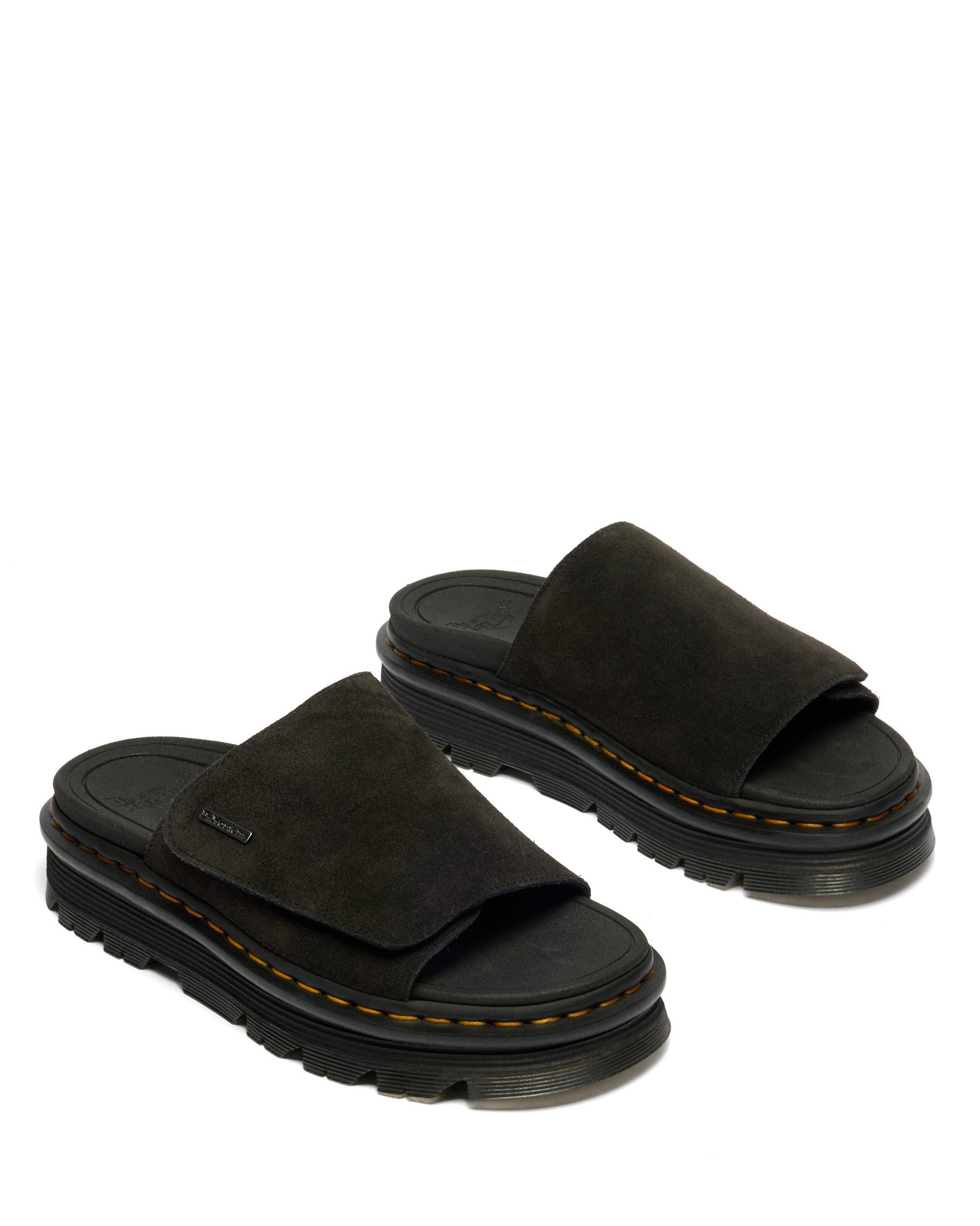 DR. MARTENS ZebZag Slide e.h. suede Sandale
