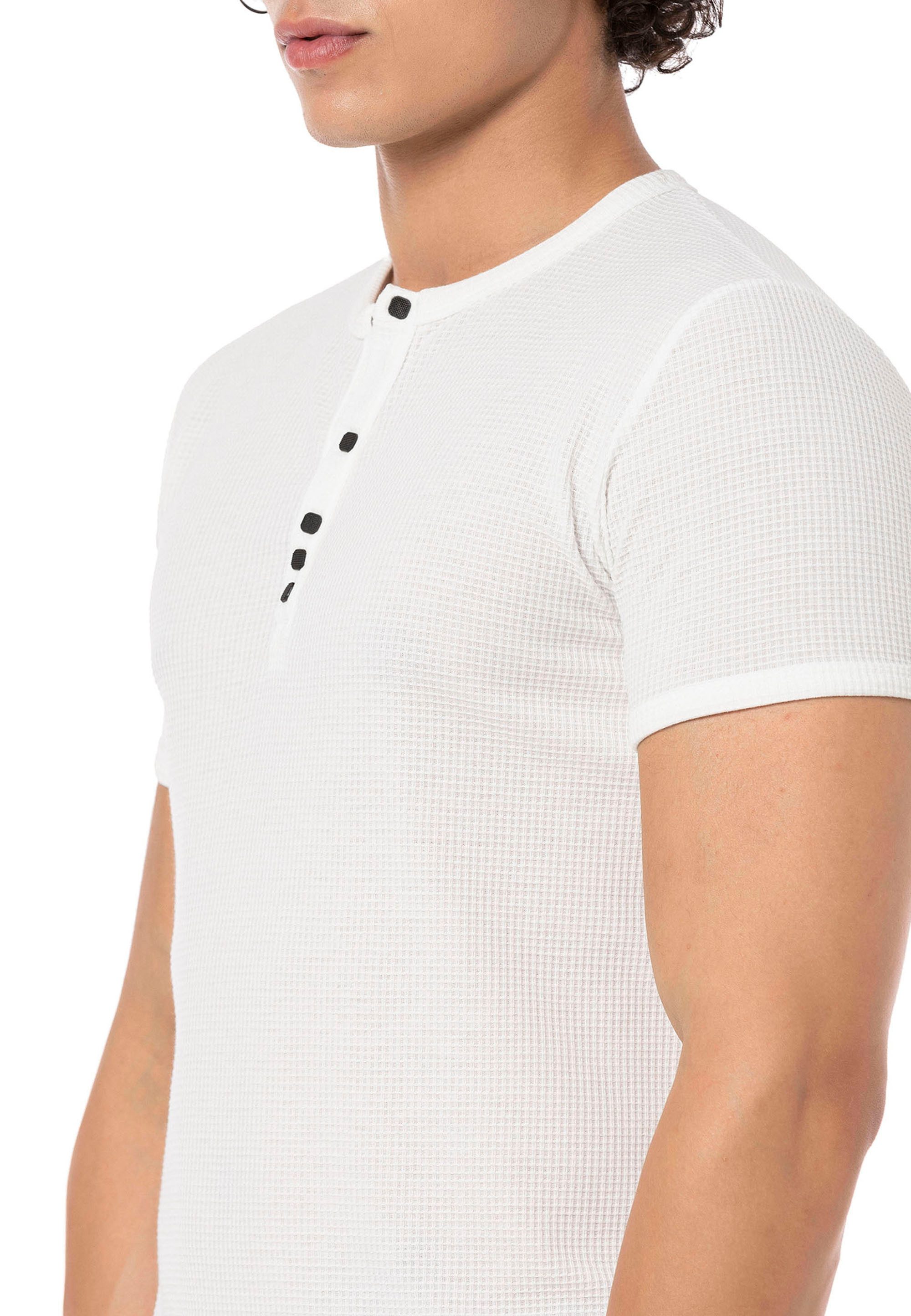 RedBridge T-Shirt mit Henley-Ausschnitt Kurzarmshirt mit günstig online kaufen
