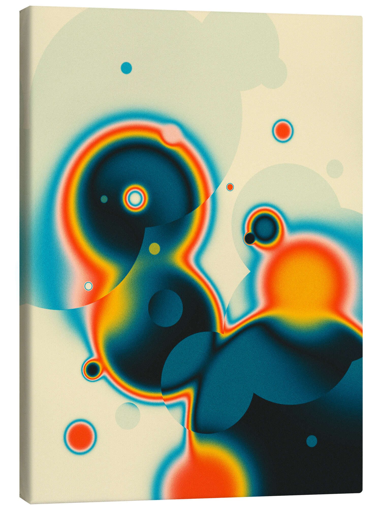 Leinwandbild Jazzberry Blue