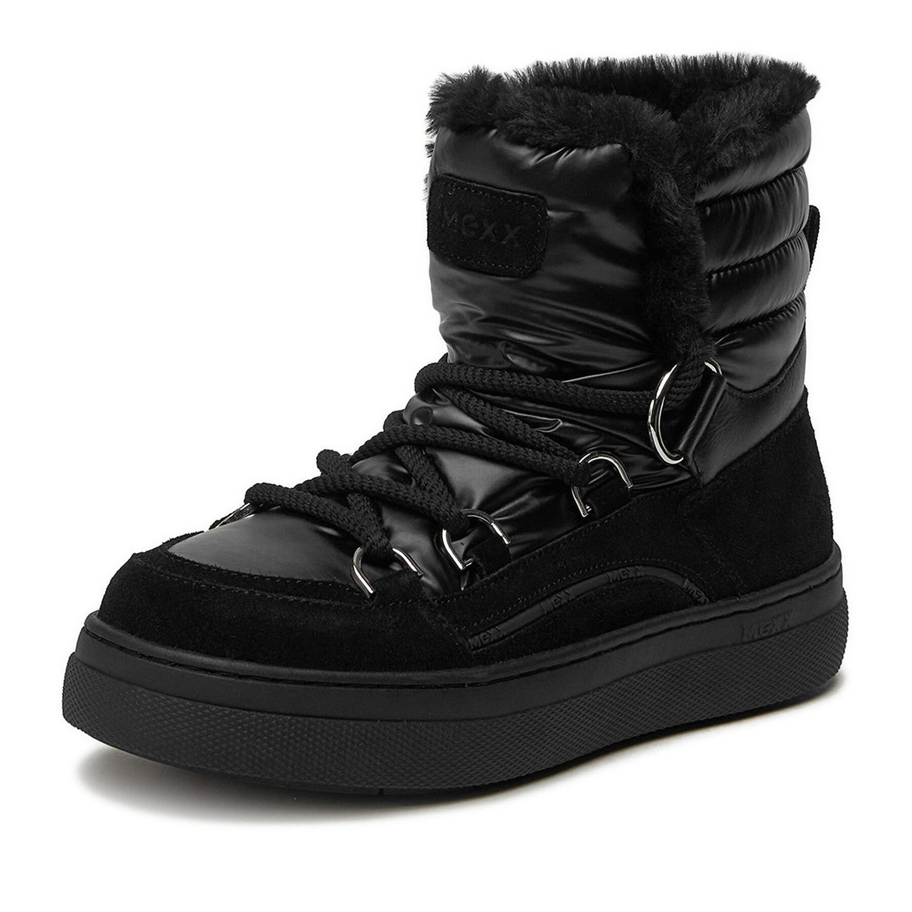 Mexx Mexx Damen Schneestiefel CEO-MI002200453W Schwarz Snowboots