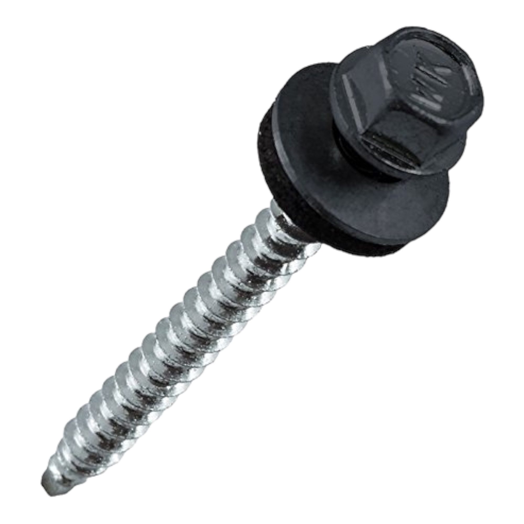 Schrauben-Set 250 Stück Trapezblechschrauben Bohrschrauben 4,8 x 35mm Ral 7024