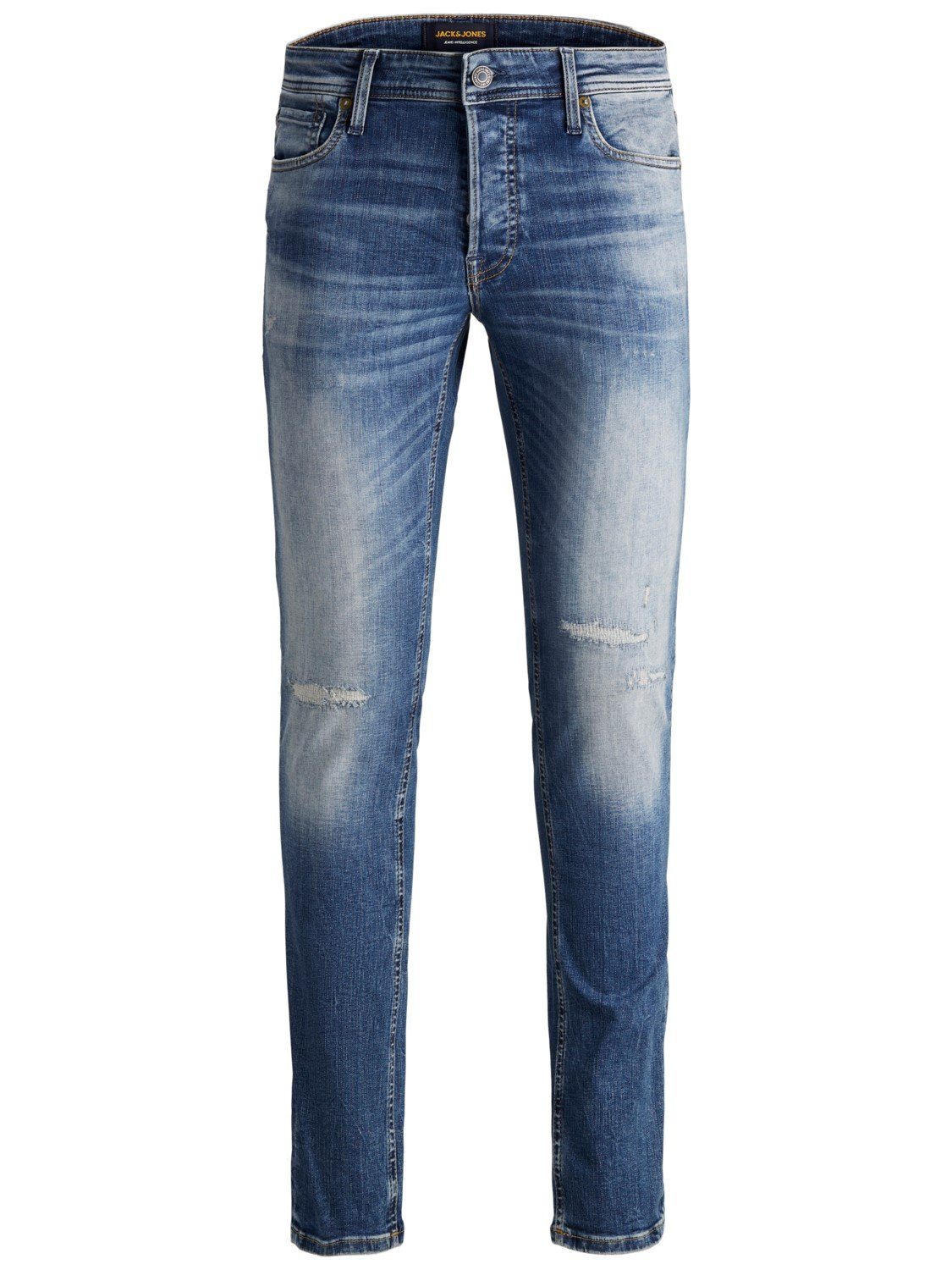 mit LID JOS Slim-fit-Jeans Jones Jeanshose JJIGLENN Stretch Jack 50SPS & 688 JJORG blau