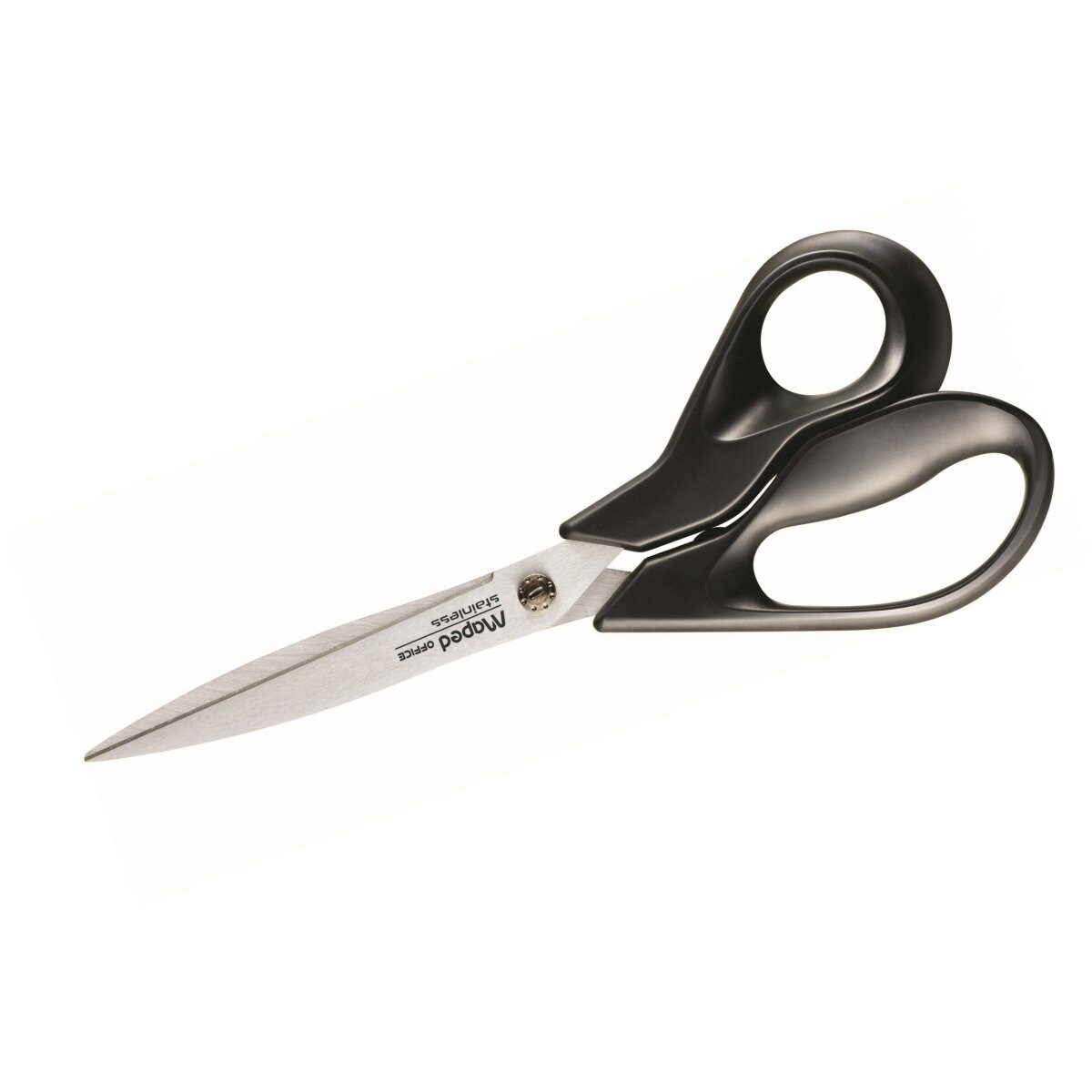 MAPED Papierscheren Schere Advanced Green 21 cm schwarz auf Blisterkarte