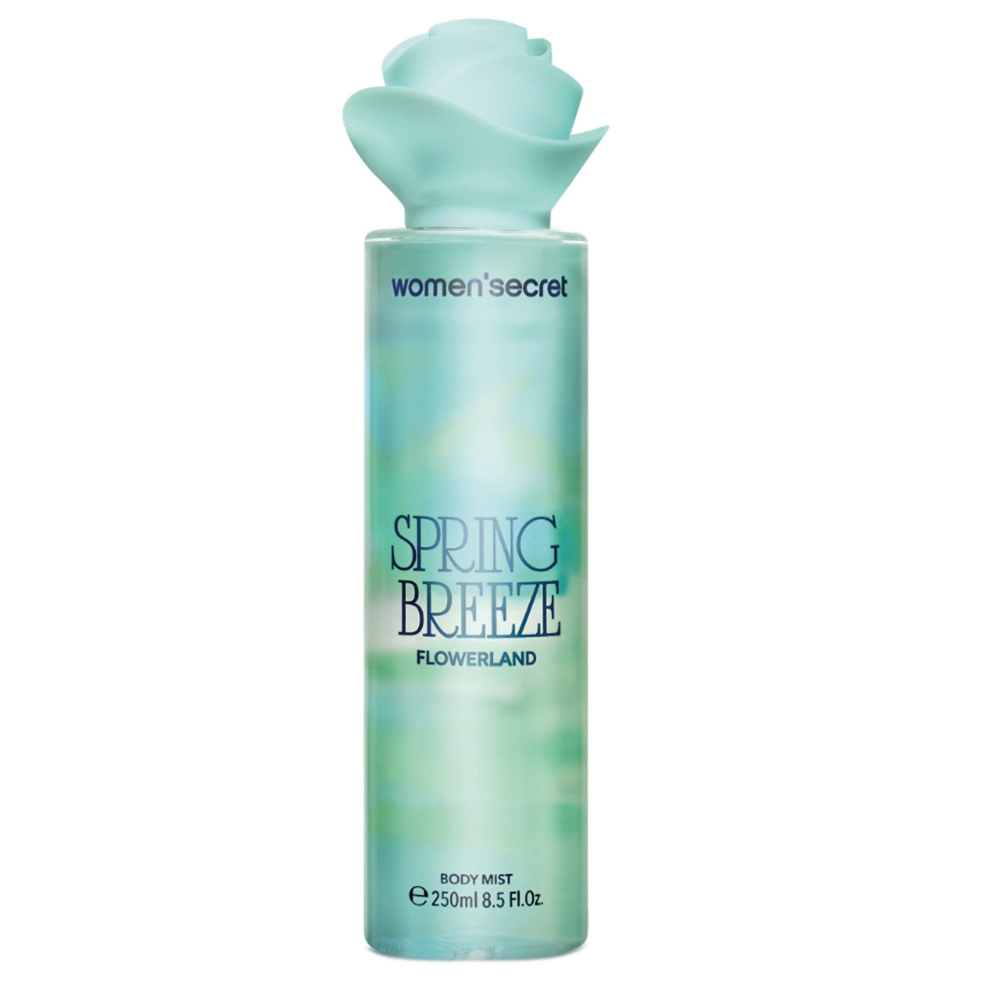women'secret Körperpflegeduft Flowerland - Spring Breeze, 250 Milliliter, mit Vanillin und Zitronenschalenöl, flüssig