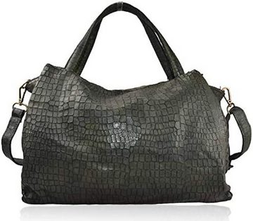 BZNA Handtasche Leona Designer Damen Schultertasche Tasche, mit Prägung