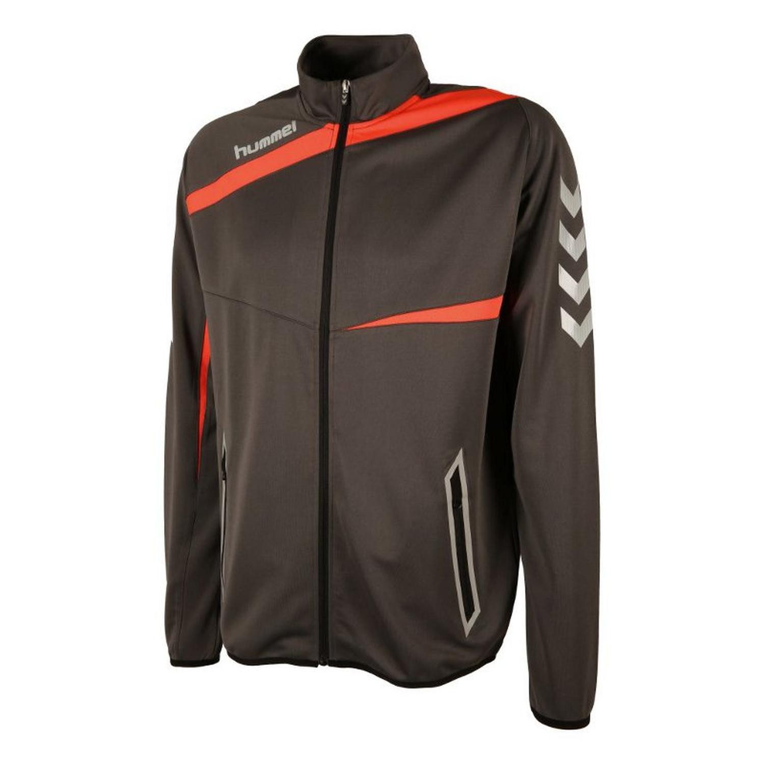 Hummel Tech Move Poly Zip Jacke Herren – Leichte Funktionsjacke Mit Mesh-Einsätzen & Daumenlöchern
