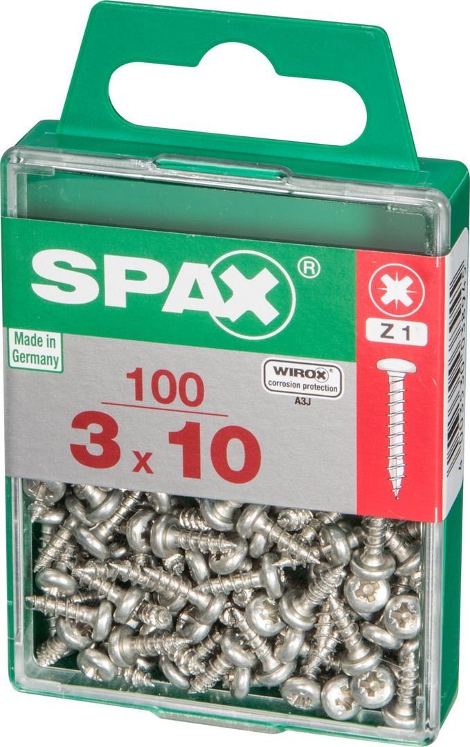 - 3.0 Spax x 100 10 mm Holzbauschraube TX Universalschrauben SPAX 10