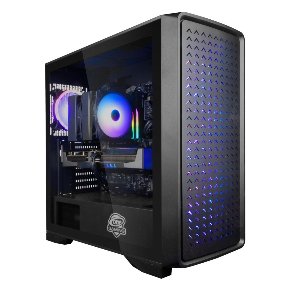 ONE GAMING Gaming PC AN069 Gaming-PC (AMD Ryzen 7 5700X, GeForce RTX 5060 Ti, 32 GB RAM, 1000 GB SSD, Wasserkühlung)