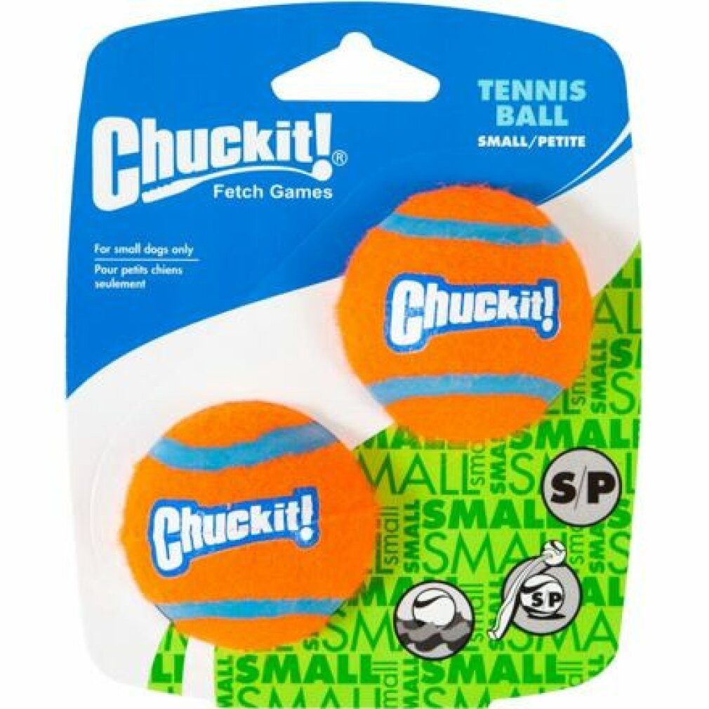 Chuckit Tierball Tennisbälle Klein 5 cm - 2 auf Karte