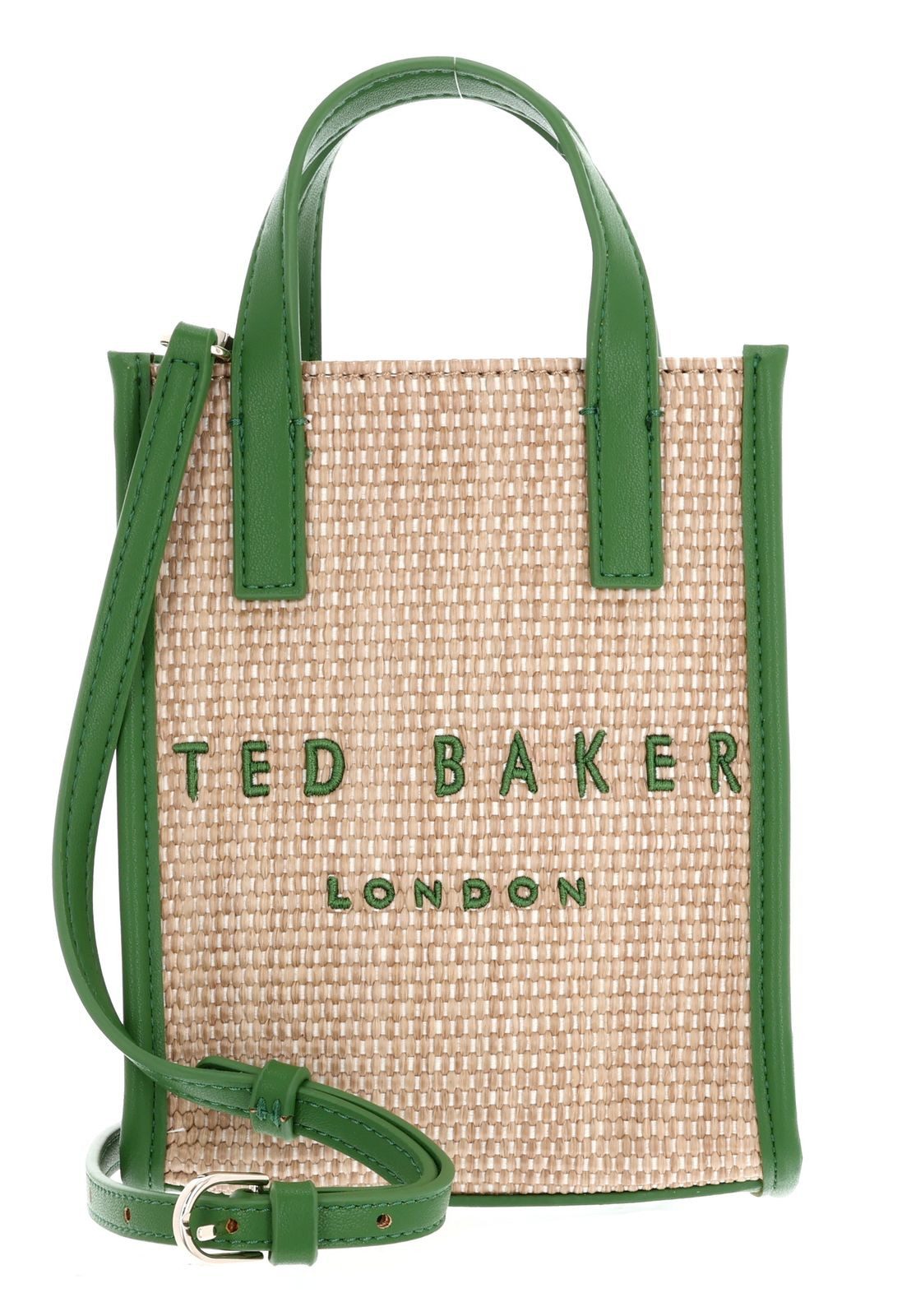 Ted Baker Handtasche Faux Raffia Mini Icon Bag
