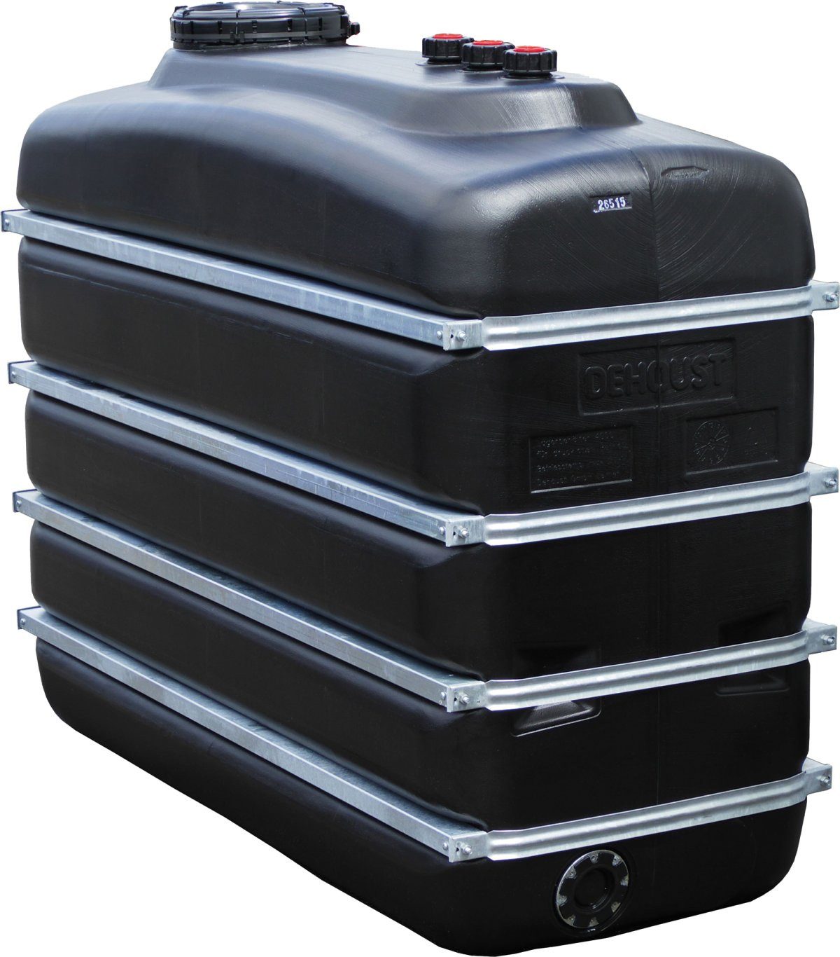 Regentonne Raumspartank 4000 L schwarz