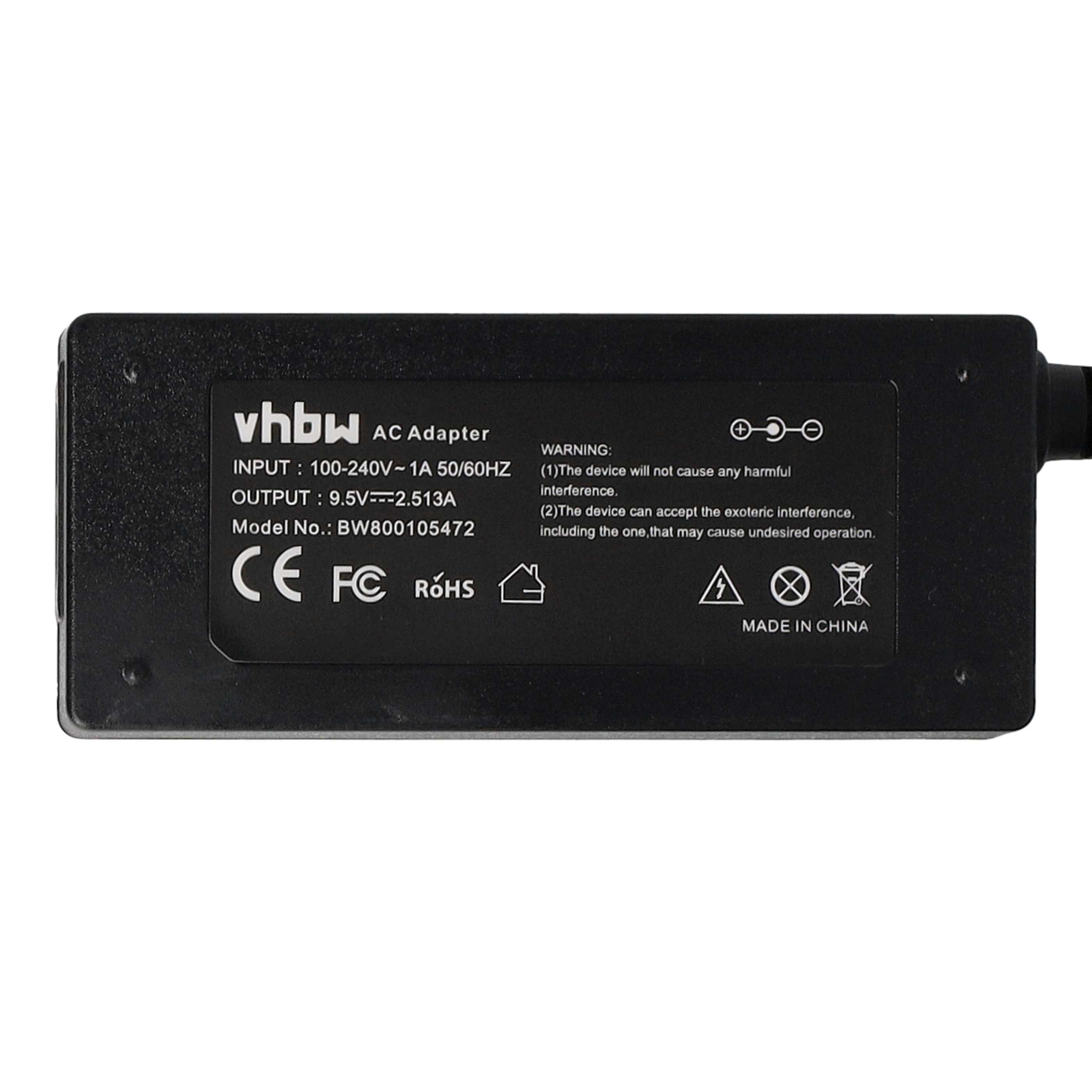 vhbw Netzteil passend für Asus Eee PC Surf Notebook / Notebook, Netbook Notebook-Ladegerät