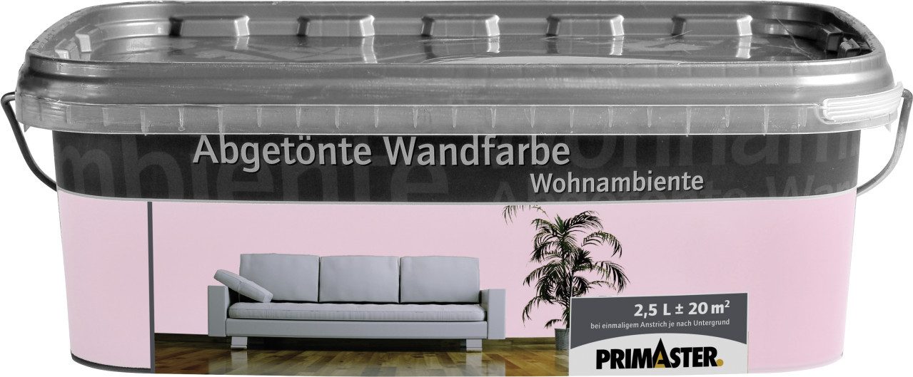 Primaster Wandfarbe Primaster Wandfarbe Wohnambiente 2,5 L wildrose