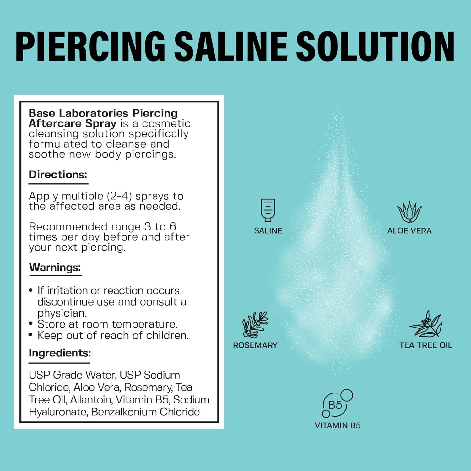 Base Labs Hautpflege-Set Base Labs Piercing günstig online kaufen