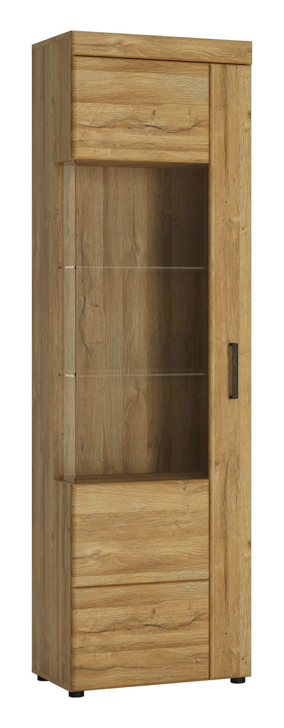 Meble Wójcik Wohnwand (3-teilig) in Grandson Eiche Dekor - 215x195x41 (BxHxT), (3-teilig)