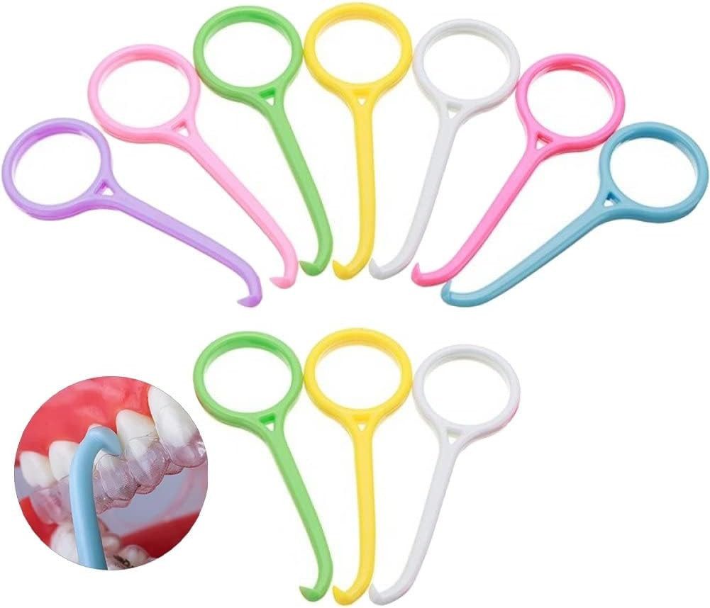 FELIXLEO Zahnseide-Stick Wudaizhi 10 Stk Aligner Entfernung Invisible Braces Tool, (1-St)