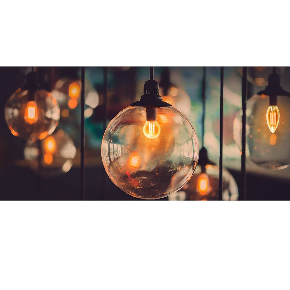 Aigostar LED-Leuchtmittel E27 Filament Retro Vintage Nostalgie Leuchtmittel in verschiedene, Warmweiß, Bernstein, G95, IP20, E27