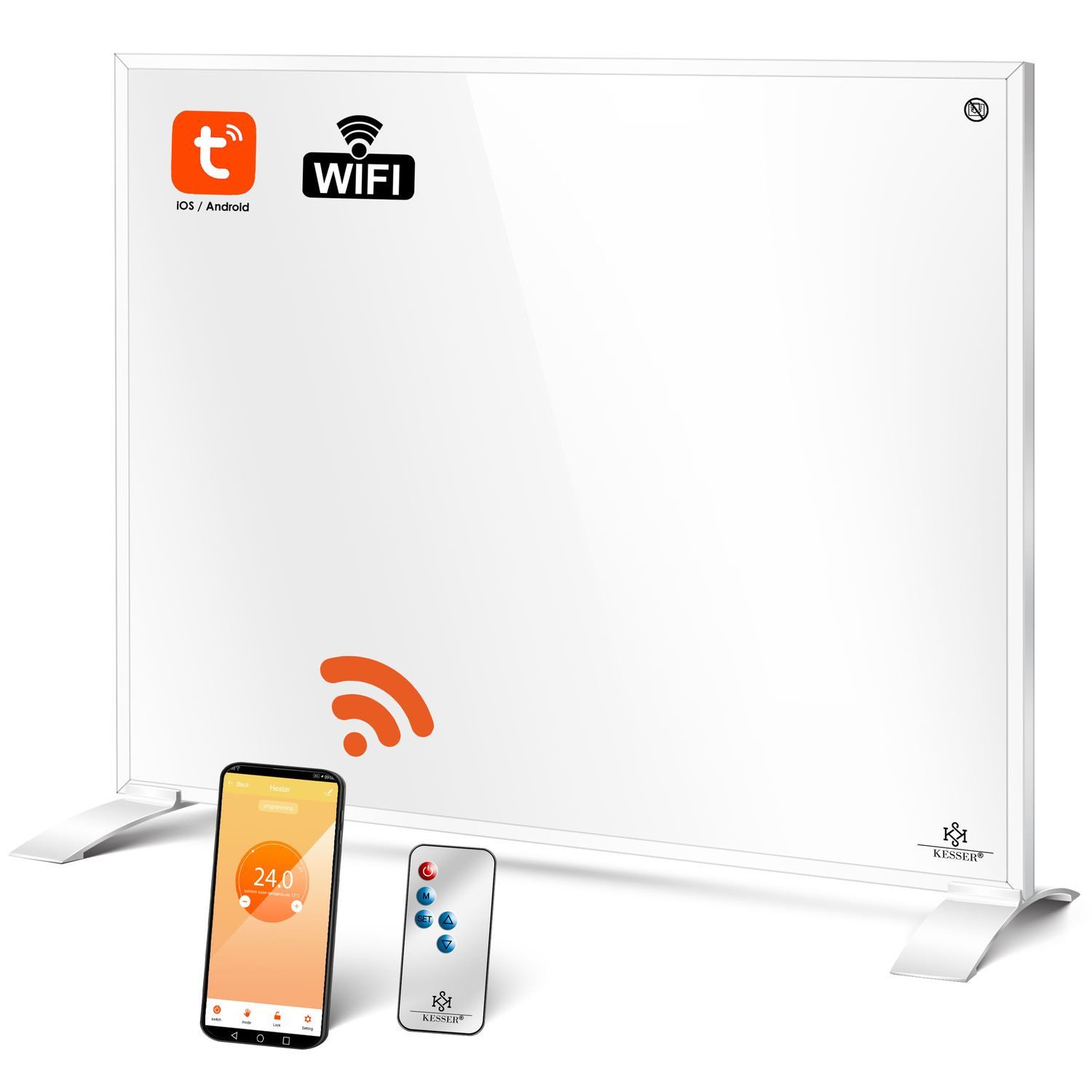 KESSER Infrarotheizung, Infrarotheizung Energiesparend Infrarot 2in1 Standg günstig online kaufen