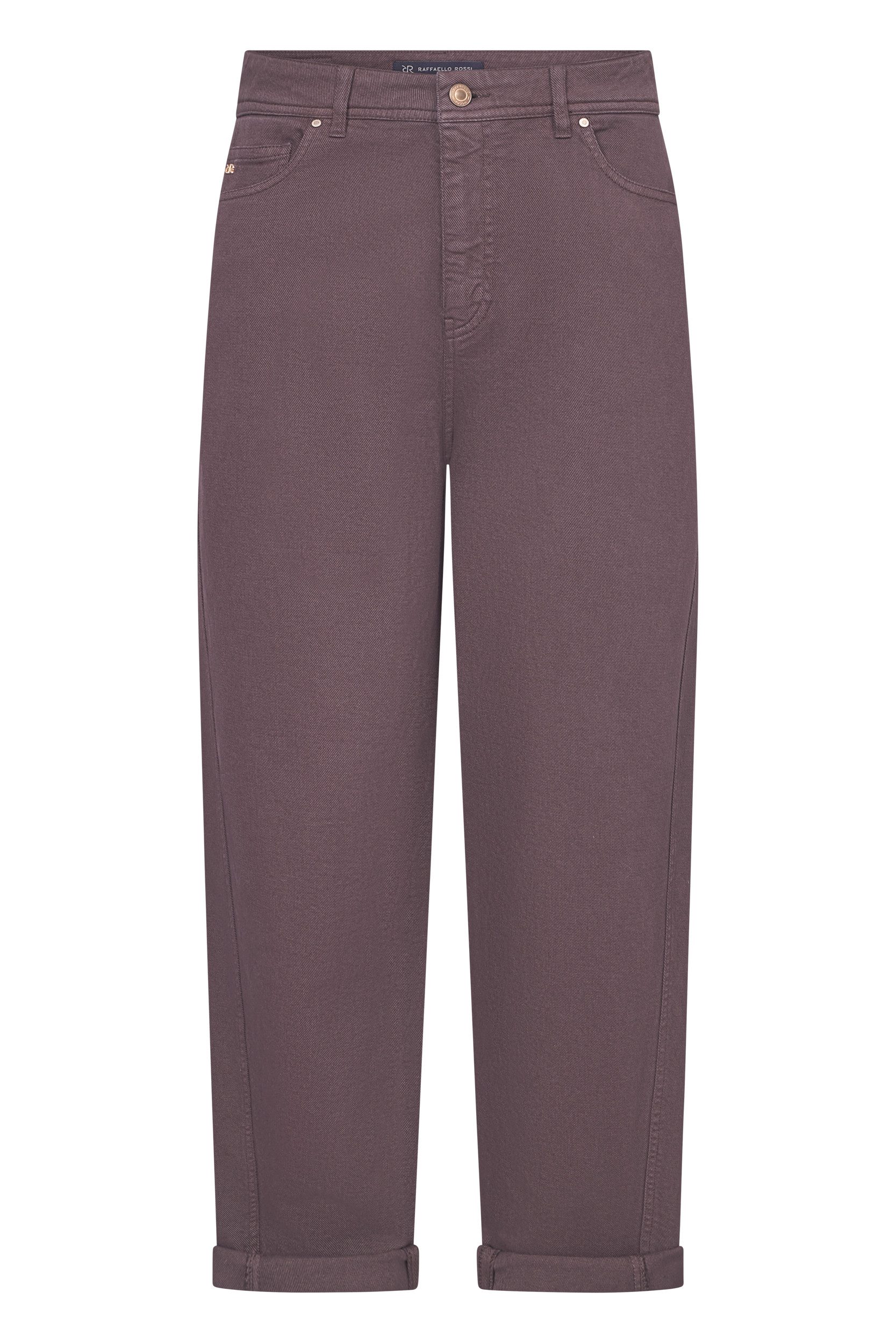 Raffaello Rossi 5-Pocket-Jeans Raffaello Rossi Jeans Hanni 7/8 - dark choco günstig online kaufen