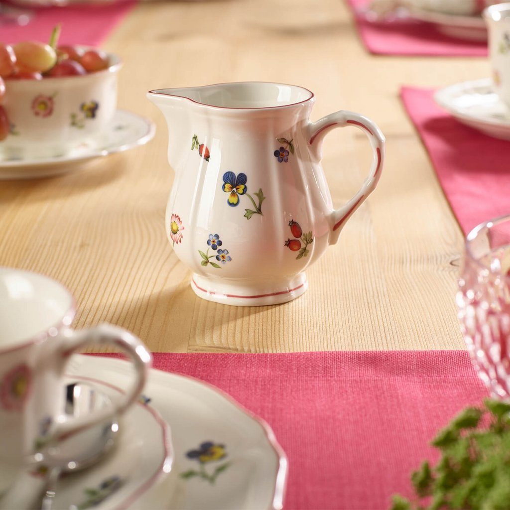 Villeroy & Boch Milchkännchen Petite Fleur Milchkännchen, (1-St), Premium Porcelain, 1 Stck, mikrow.- & spülm.sicher