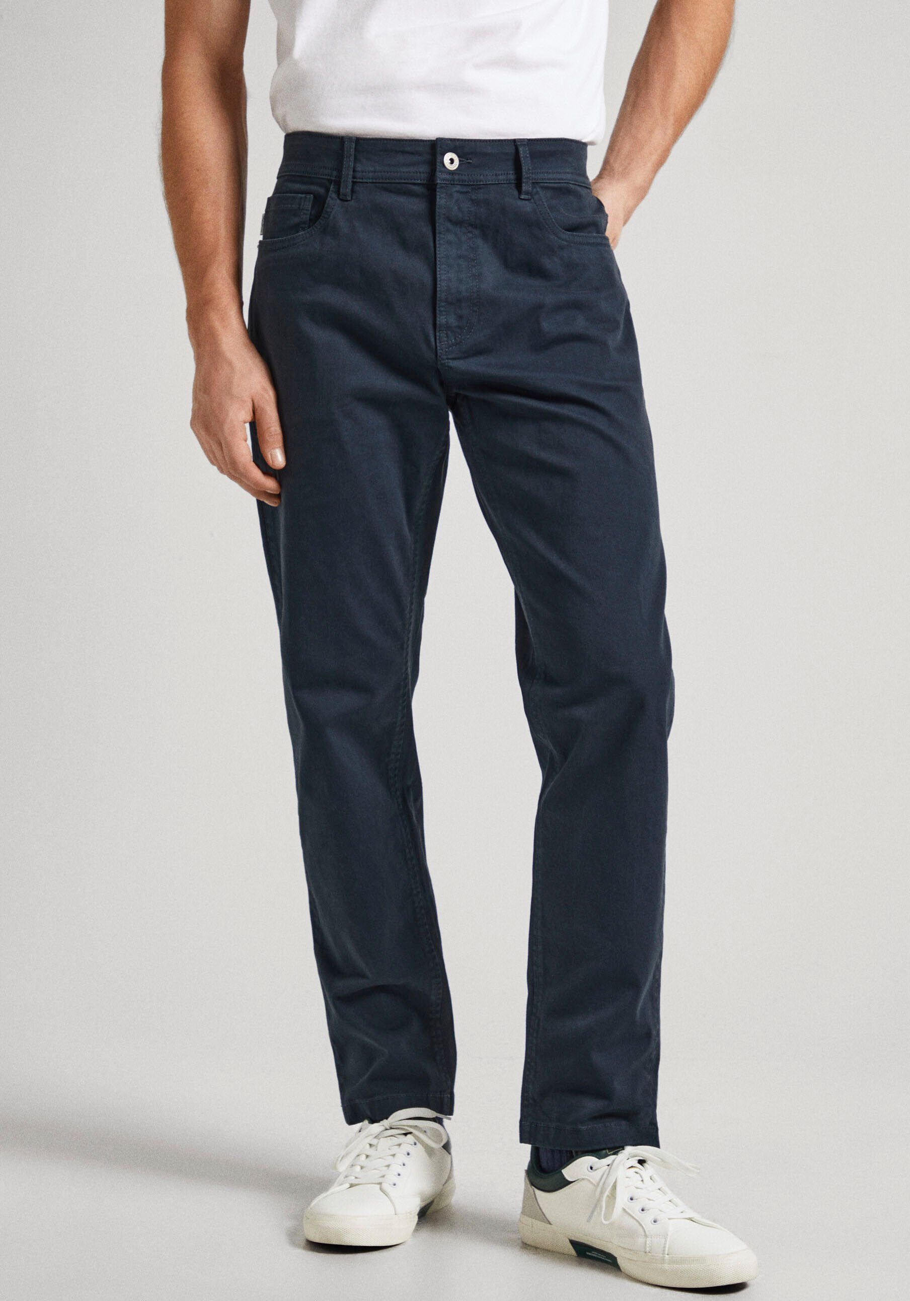 Pepe Jeans 5-Pocket-Hose Pepe Hose SLIM FIVE POCKETS PANTS- MAIN