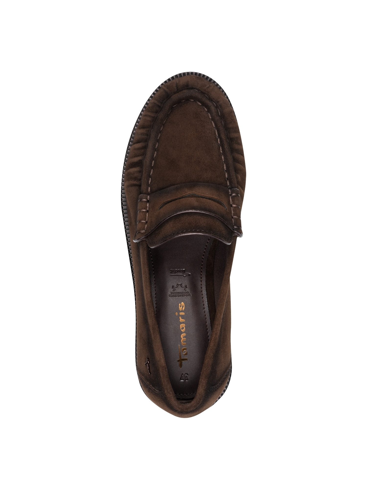 Tamaris TOUCH-IT aus Leder kein Absatz 1-24251-47 Slipper TOUCH-IT