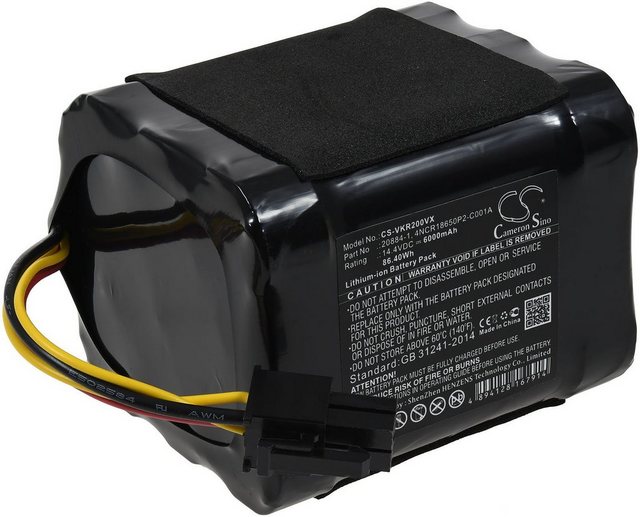 Powery „Akku für Vorwerk Typ 4NCR18650P2-C001A“ Staubsauger-Akku 6000 mAh (14.4 V)