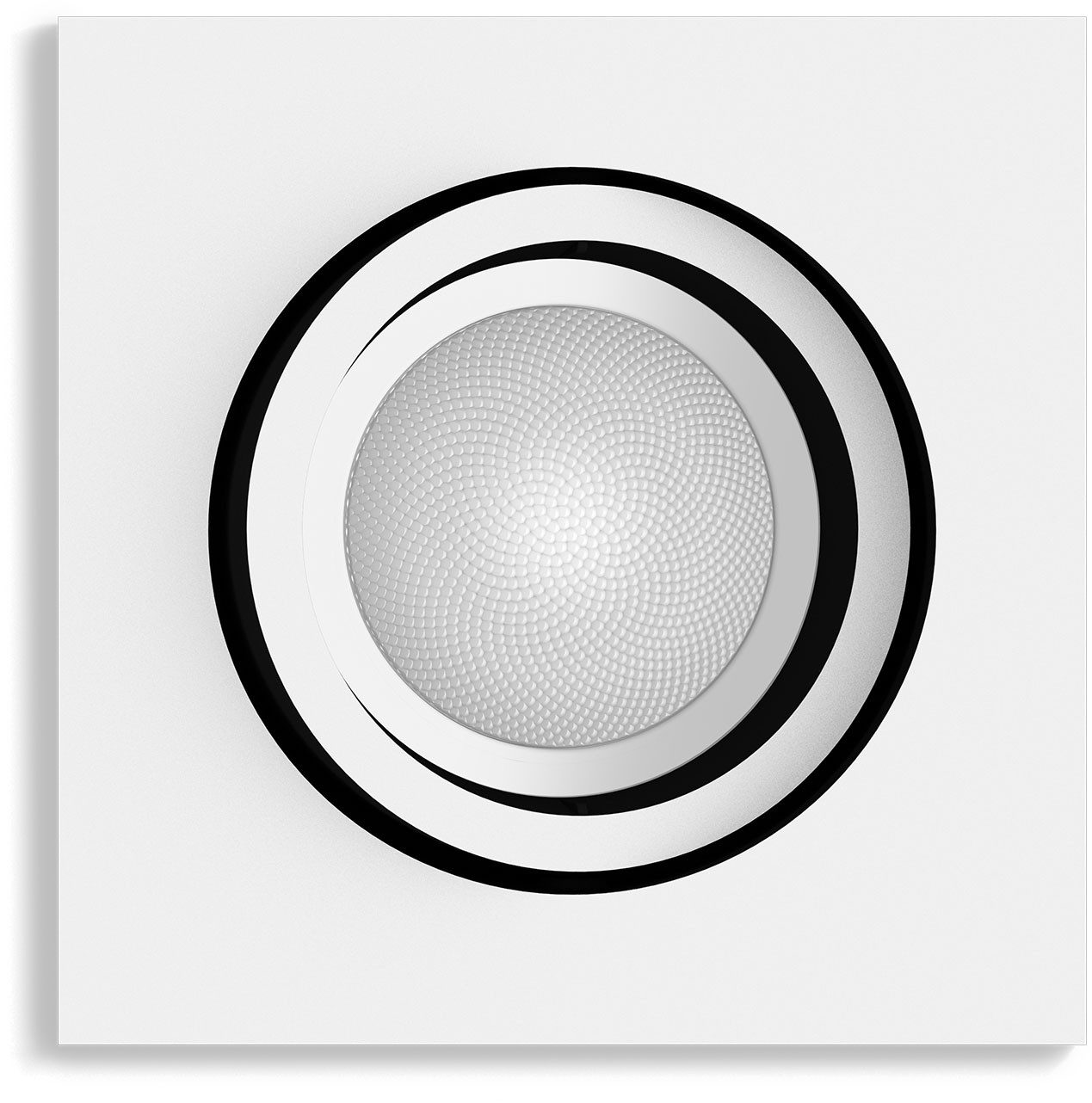 Philips Hue LED Einbauleuchte White & Color Ambiance Centura Einbauspot eckig, Abschaltautomatik, Bluetooth, CCT - über Fernbedienung, Dimmfunktion, Farbsteuerung, Farbwechsel, Leuchtdauer einstellbar, Memoryfunktion, Nachtlichtfunktion, RGB, Smart Home, Timerfunktion, dimmbar über Fernbedienung, erweiterbar, mehrere Helligkeitsstufen, LED wechselbar, RGB