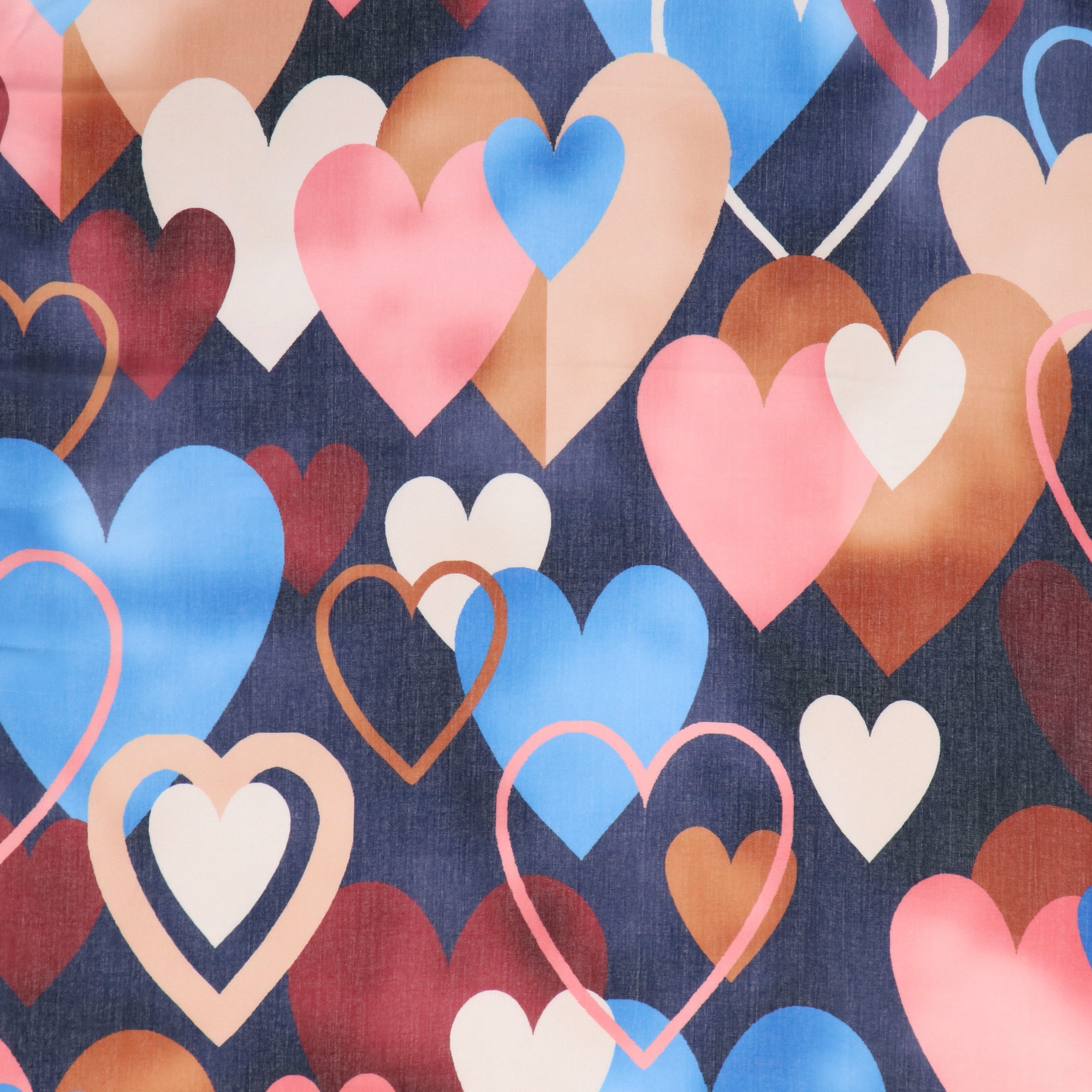 halsüberkopf Accessoires Modeschal Colorful Heart, Cotton günstig online kaufen