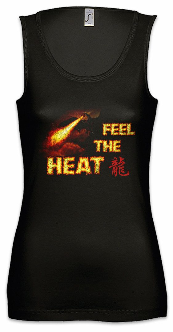 Tanktop Dragon II Ärmelloses Damen T-Shirt Drache Fantasy RPG Role Play