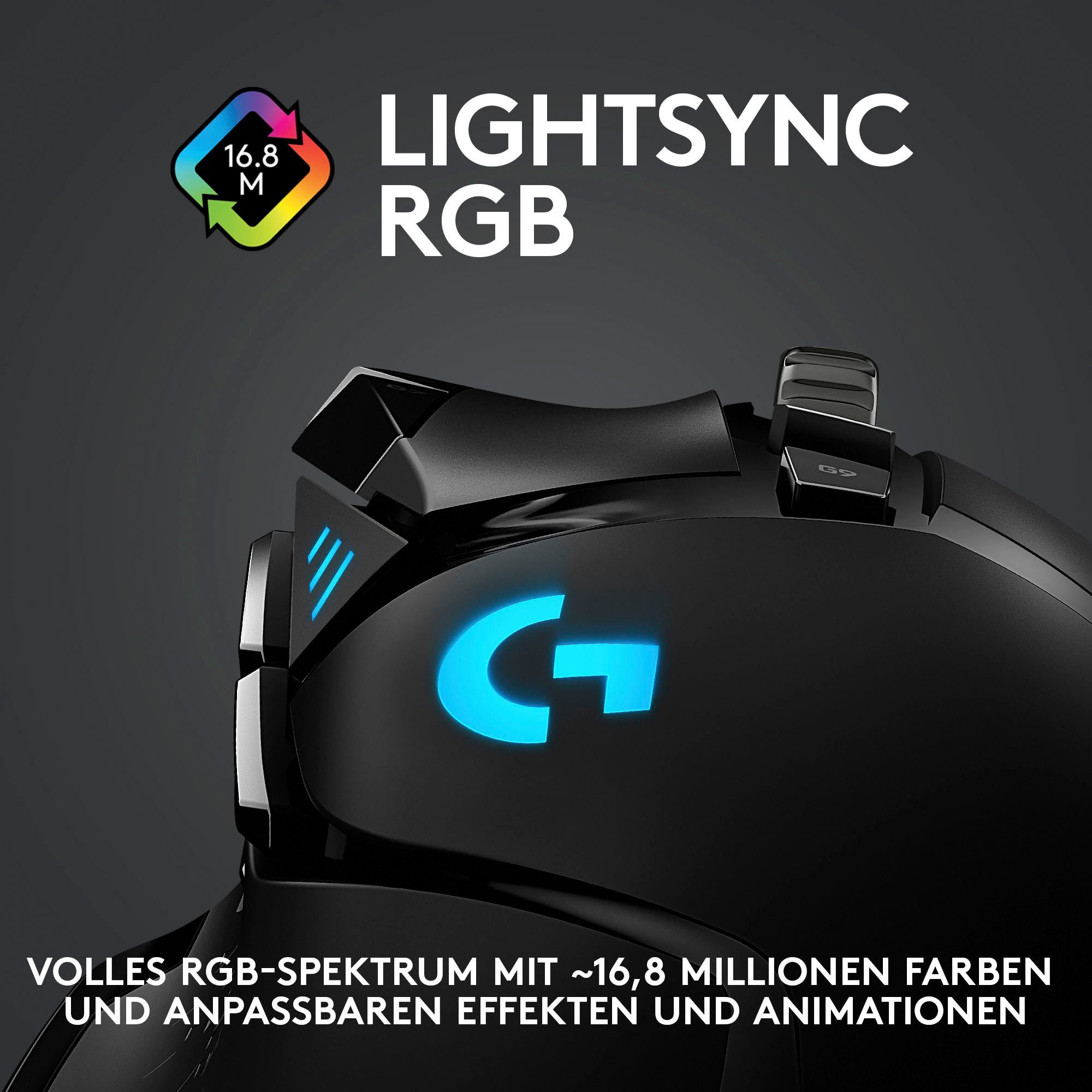 Logitech G G502 Wireless LIGHTSPEED Gaming-Maus EER2 (Funk)