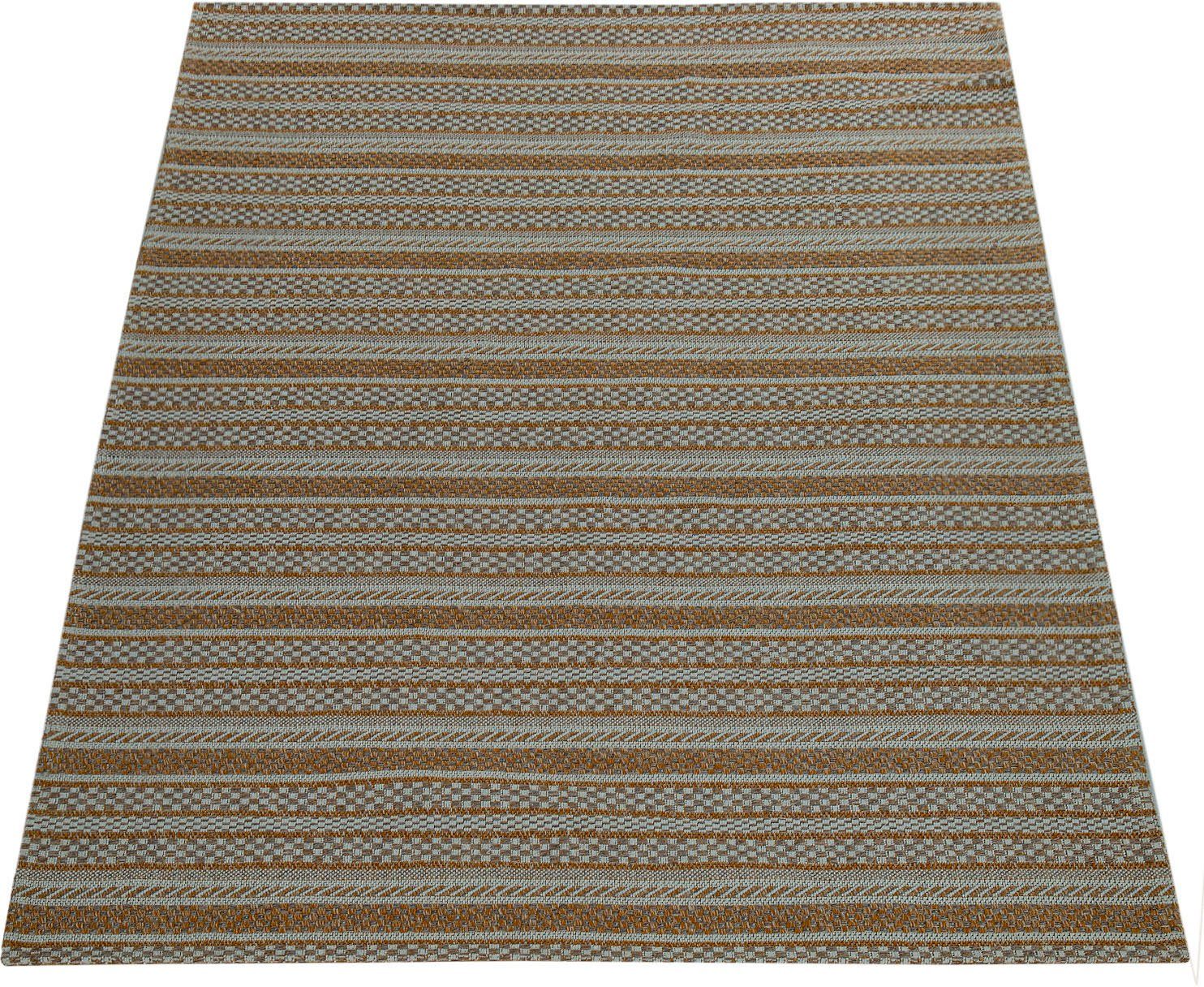 Teppich Varadero 464, Paco Home, rechteckig, Höhe: 4 mm, Flachgewebe,  3D-Design, Wohnzimmer